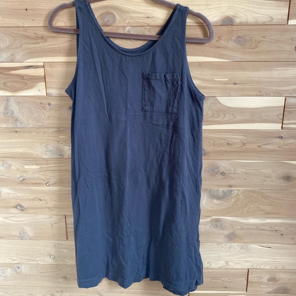 UpWest Perfect tank dress in Soot